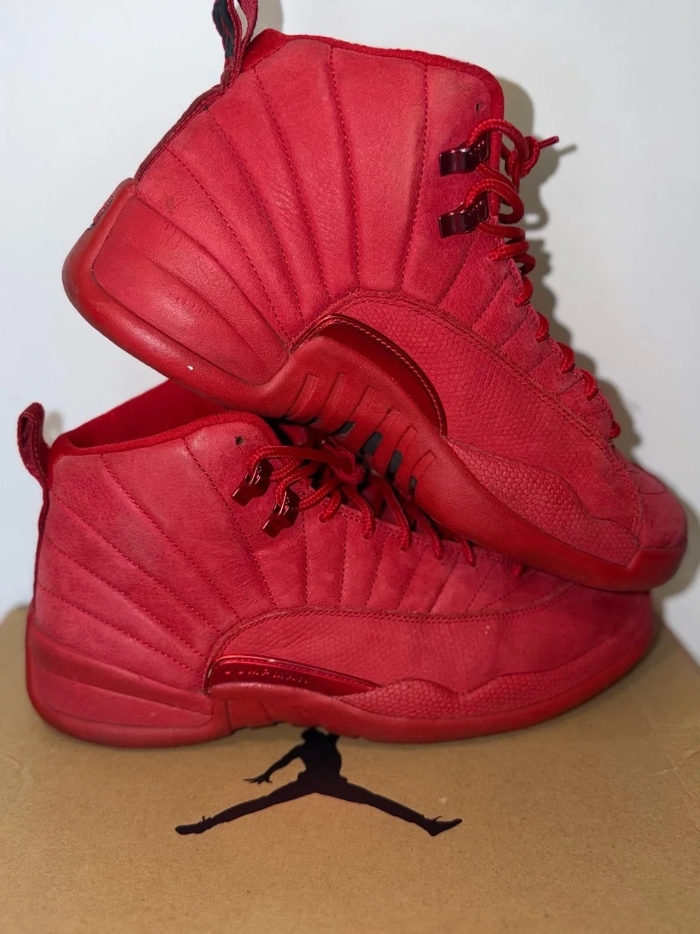 Size 10 - Jordan 12 Retro Gym Red 2018 - 130690-501 - Use With Box -